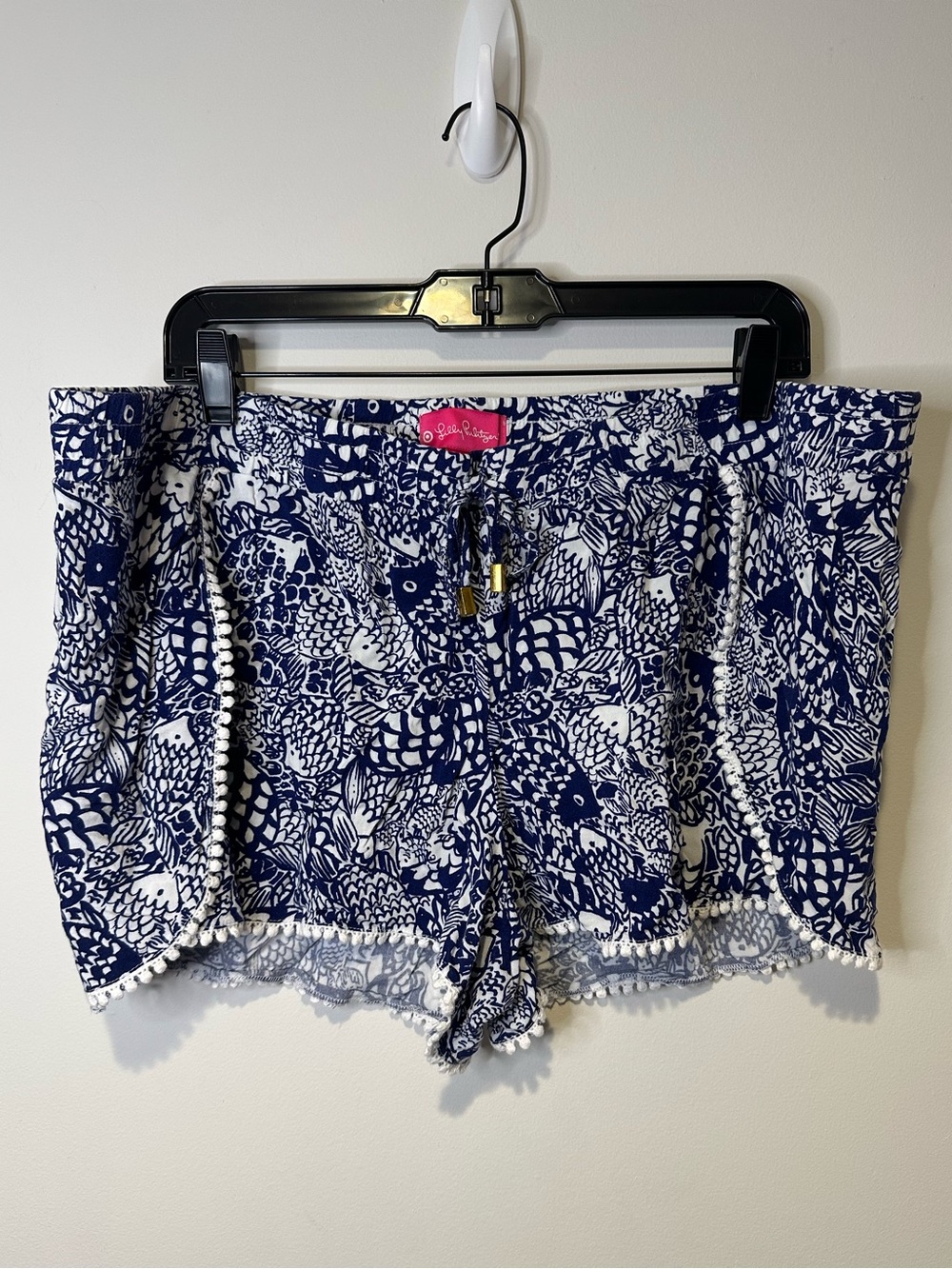 lilly pulitzer x target fish shorts size xxl